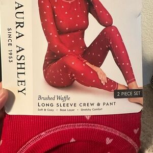 Laura Ashley Red Heart Pajama Set large